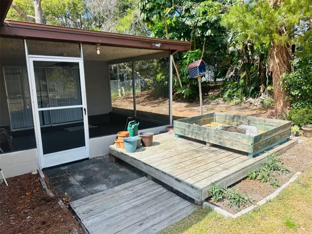 Back small deck
