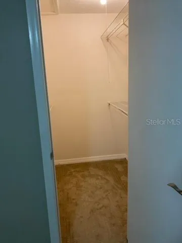 Large walk-in closet
