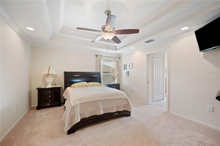 Large primary bedroom