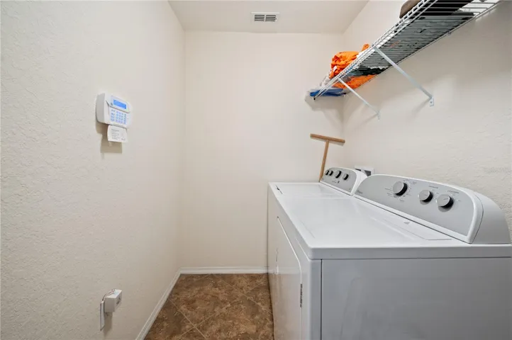 Indoor laundry room