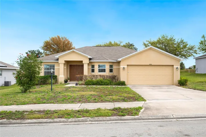 Front elevation of home