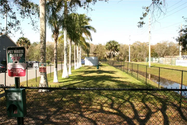 Dog run