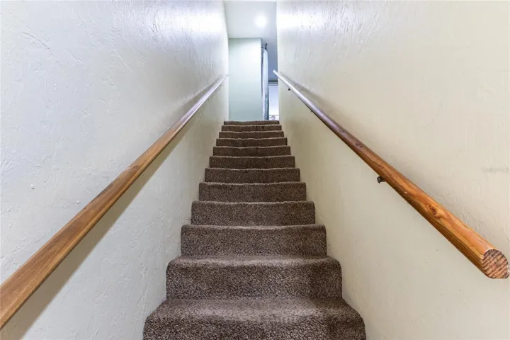 Interior Stairway to second story bedrooms