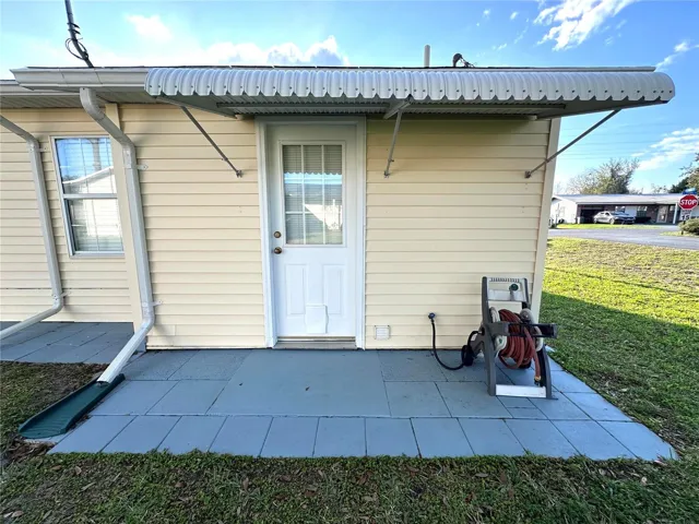 PATIO/BACK DOOR OFF UTILITY ROOM