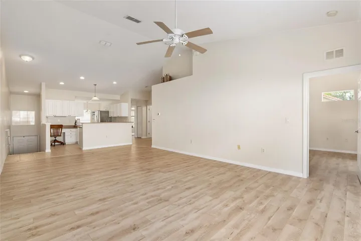 living rm to kitchen