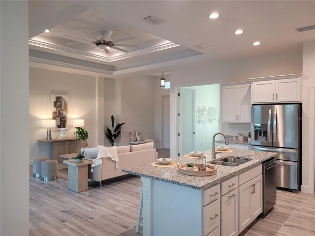 Photos are from a similar finished house