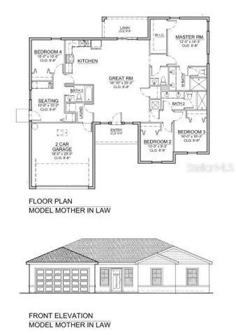 Actual floorplan