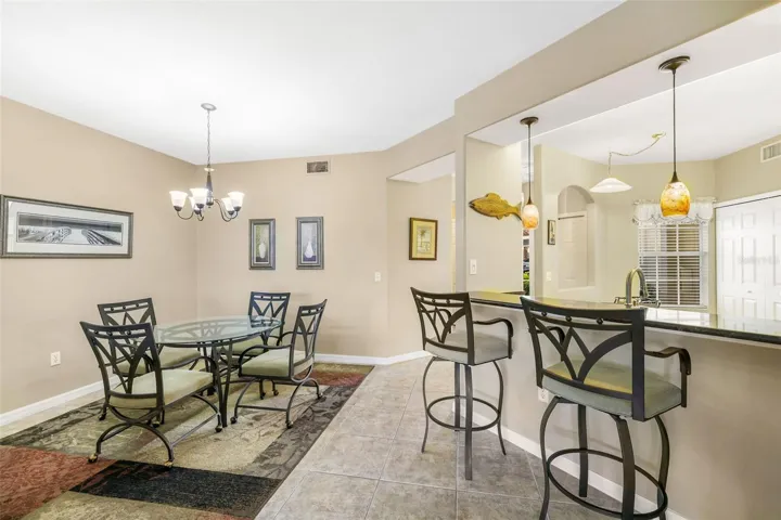 Formal Dining area and Breakfast Bar