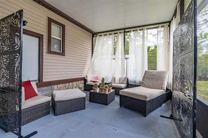 Enclosed Screen Porch