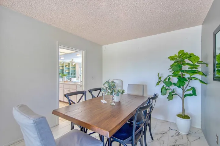 Dining room to open concept kitchen~