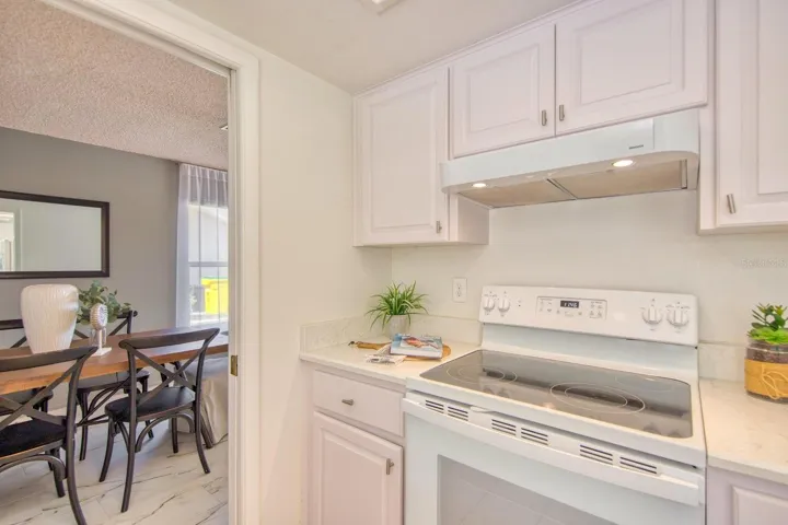 Newer cabinets with new paint finish~
