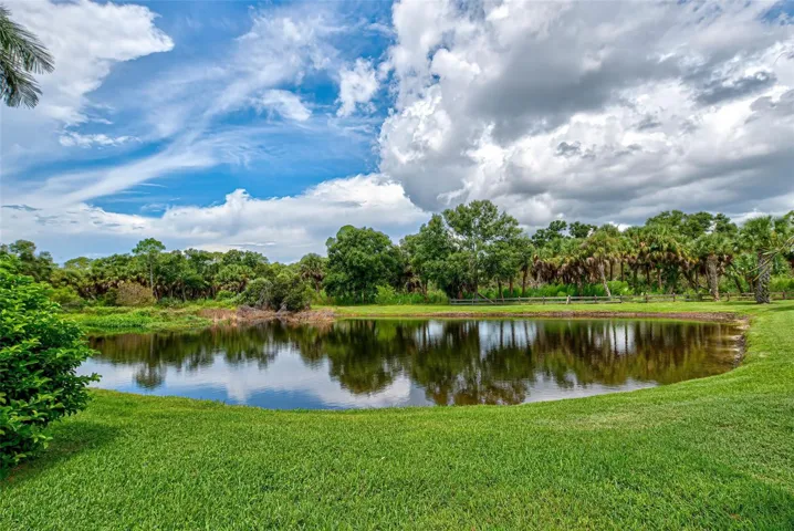 Peaceful lake and preserve vies