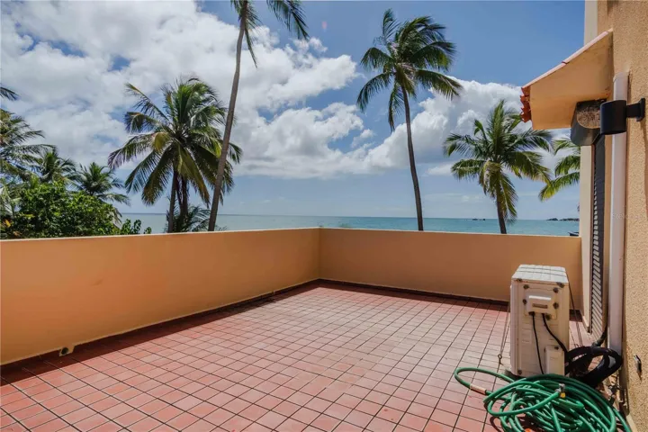 Private balcony for master bedroom