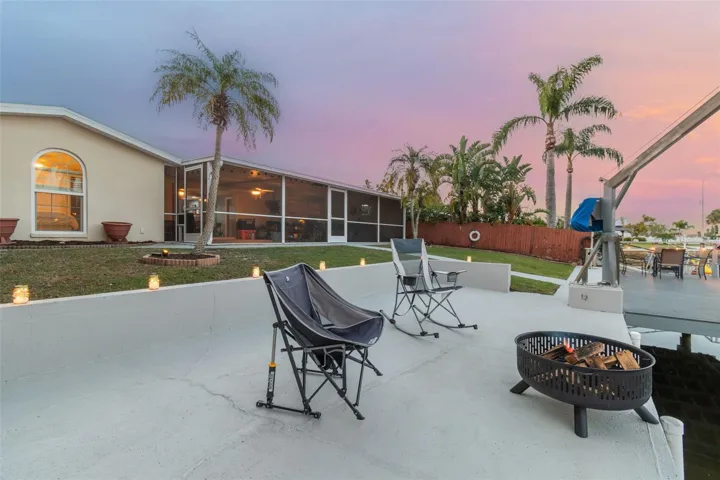 Patio with Fire Pit