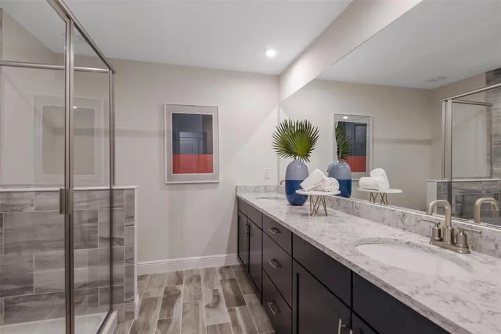 Model Home Owner's Bathroom
