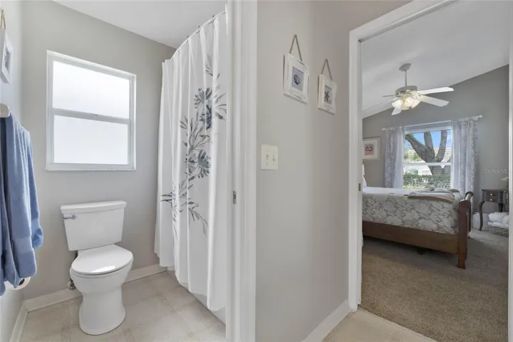 Guest Bathroom features Water Closet