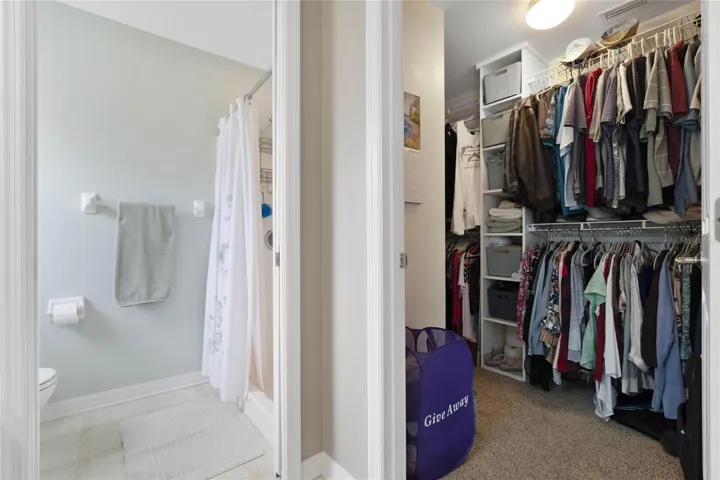 Walk in Master Closet
