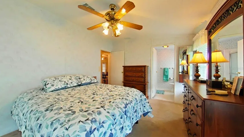 Room is spacious and comfortable.
