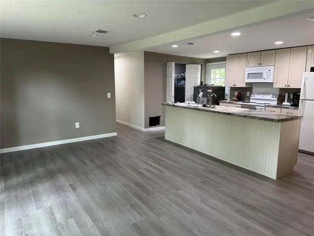 LIVING RM & KITCHEN