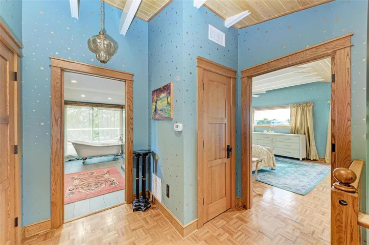 Entrance to Primary Bedroom and Bathroom