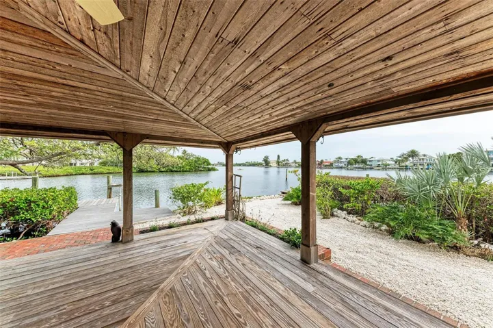 Wooden Wrap Around Porch
