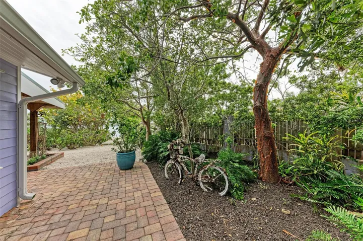 Courtyard toward back