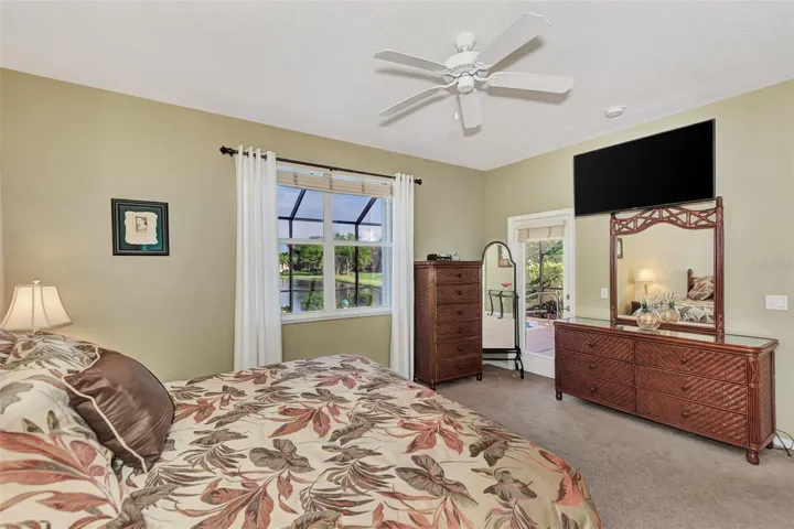 Primary bedroom has access to Lanai