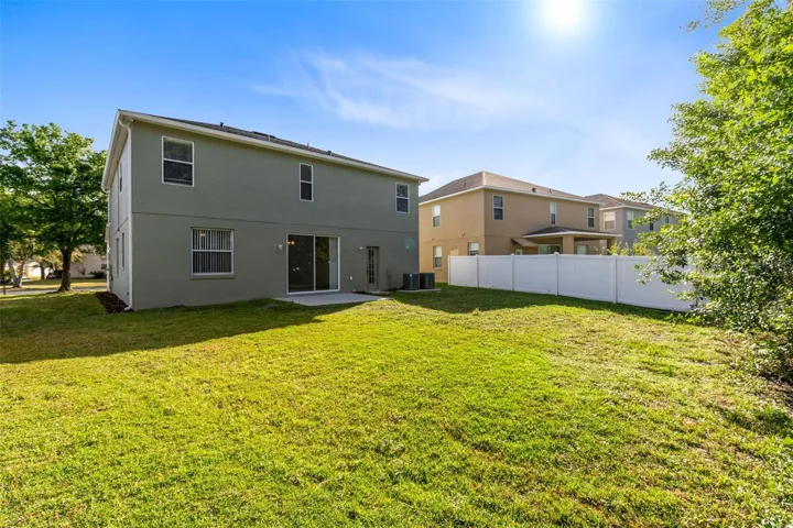 Beautiful rear exterior shot of the home.