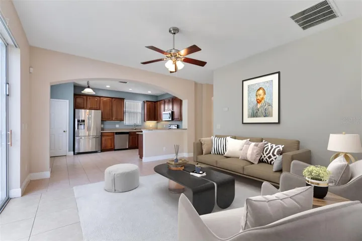 This photo has been virtually staged. virtually staged. Plenty of room to relax or entertain.