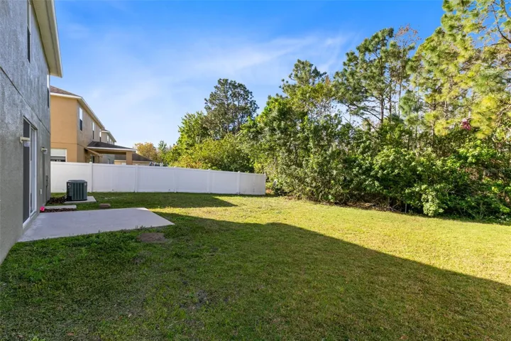 Your open patio gives you a spot to setup your grill.