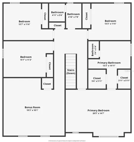 Floorplan 2nd Floor