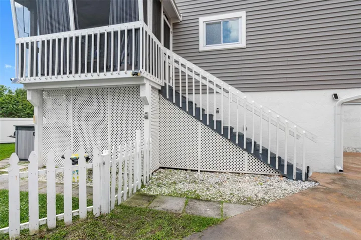 Stairs from Balcony