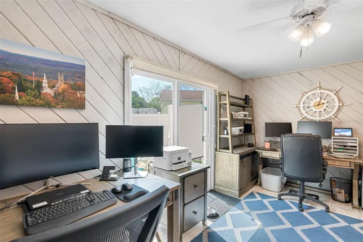 With Doors to Patio