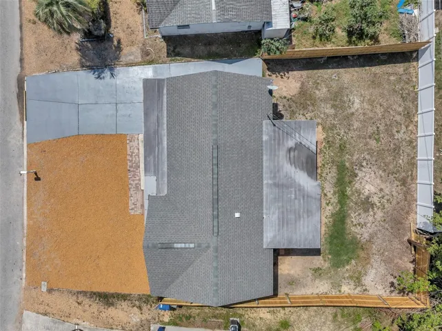 Drone shot of lot