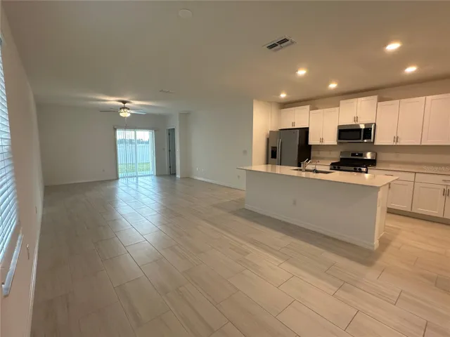 Open floorplan