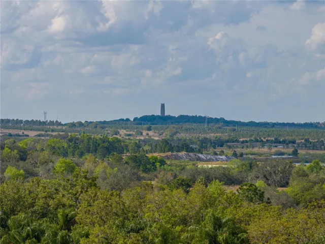 View of Bok Tower from course