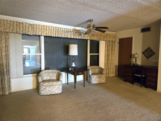 Lanai with Hurricane shutters completely closed