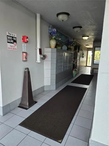 Mail room and Elevator entrance