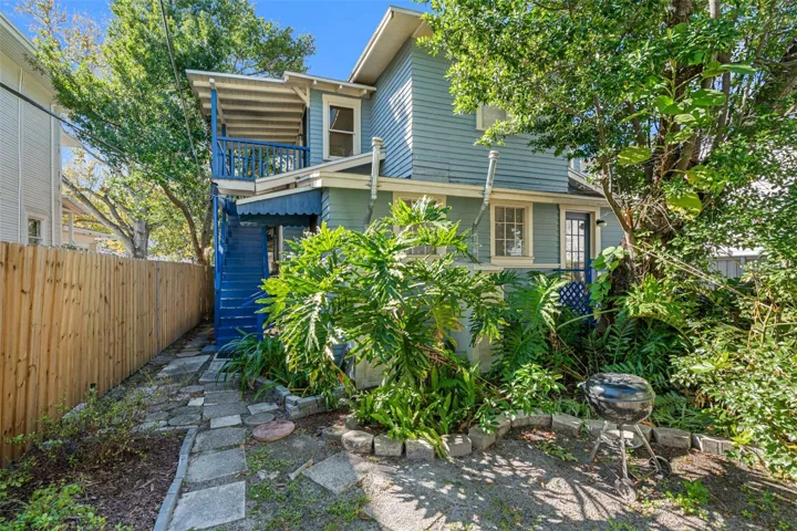 Stairway Leading To Unit 3