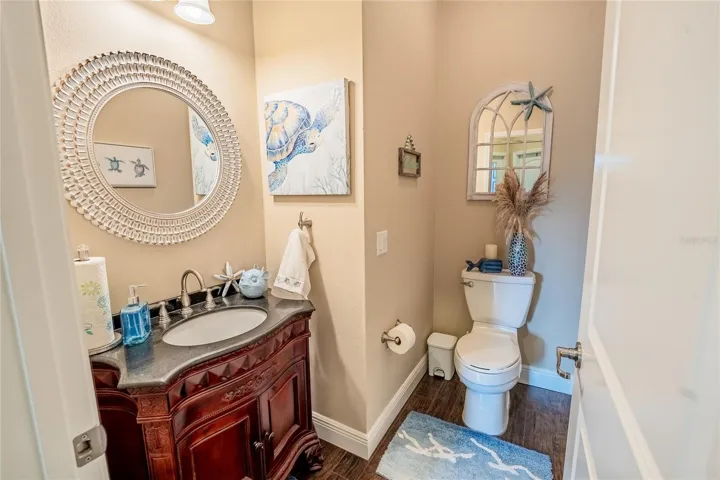 half bath/powder room