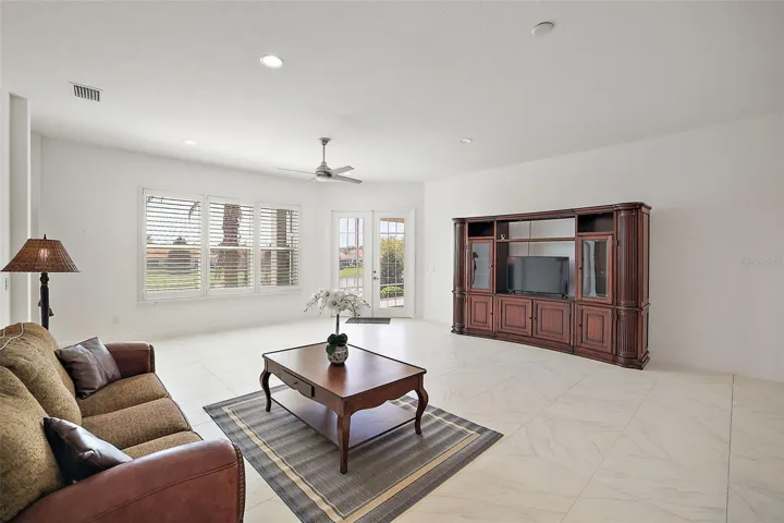 Open concept with clean finishes