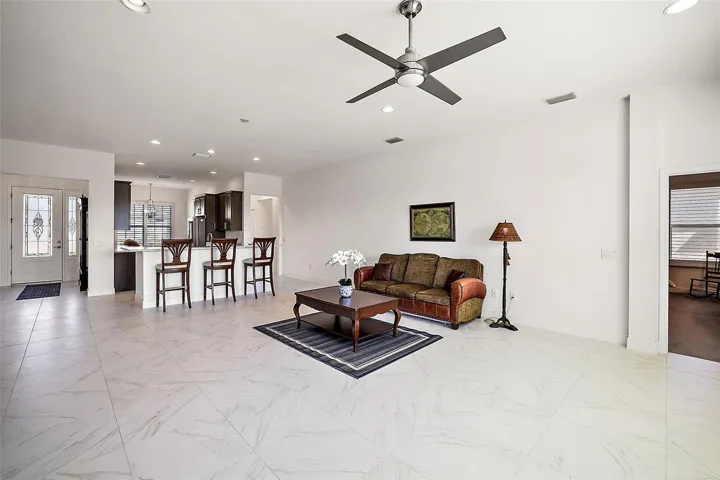 Open concept, large living area