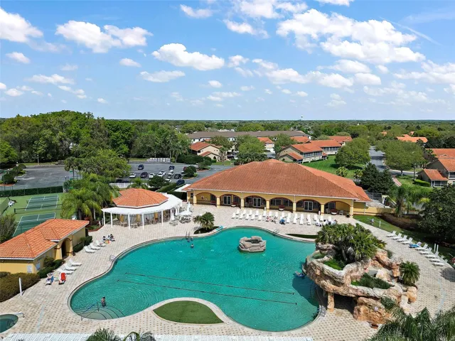 Resort style pool