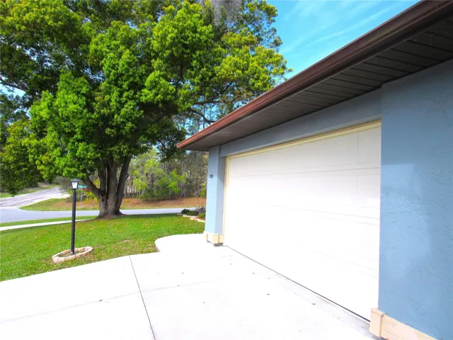 Spacious 2-Car Garage With Large Driveway.