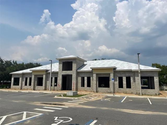Front under construction July 2024