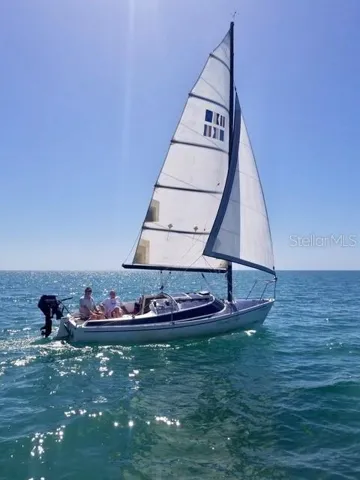 Pelican cove is a very active sailing community