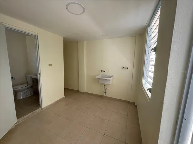 Laundry area
