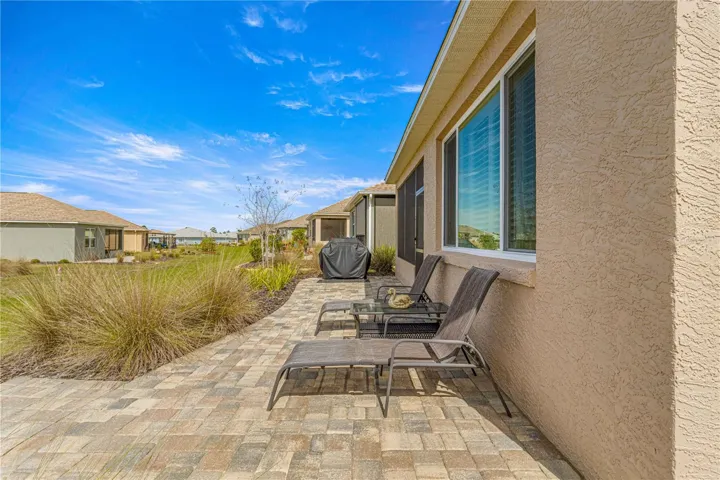Spacious Paver Patio