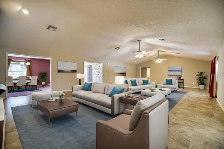Great Room Virtually Staged