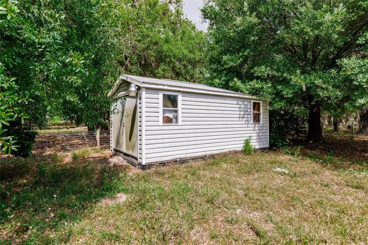 STORAGE SHED